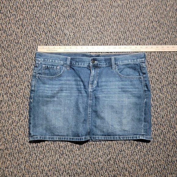 Old Navy Denim Skirt Waist Size 40 Size XXL - Picture 7 of 11